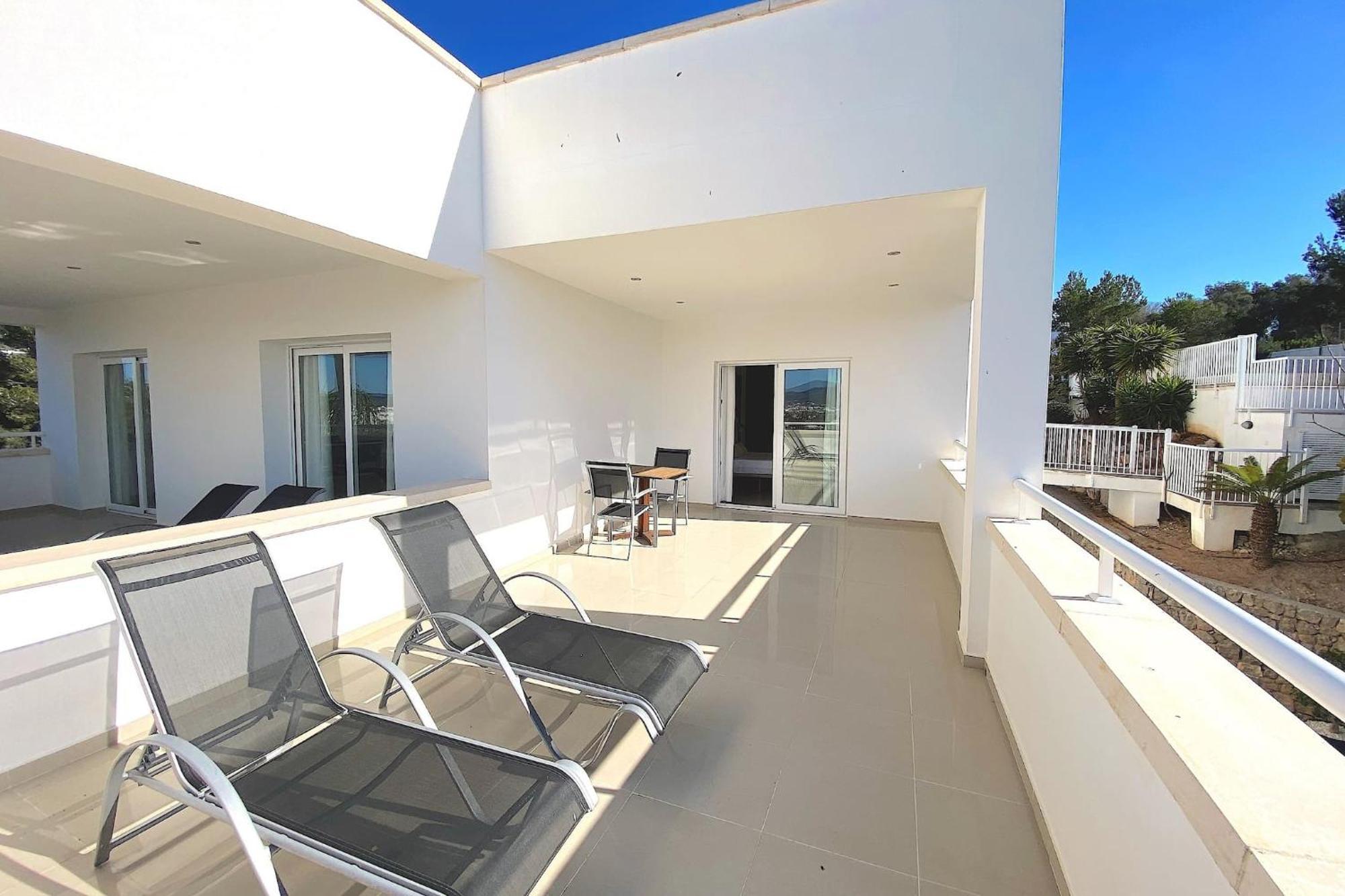Villa Romeo 2Km From Ibiza Town And 1Km From Talamanca Beach Santa Eularia des Riu Eksteriør bilde