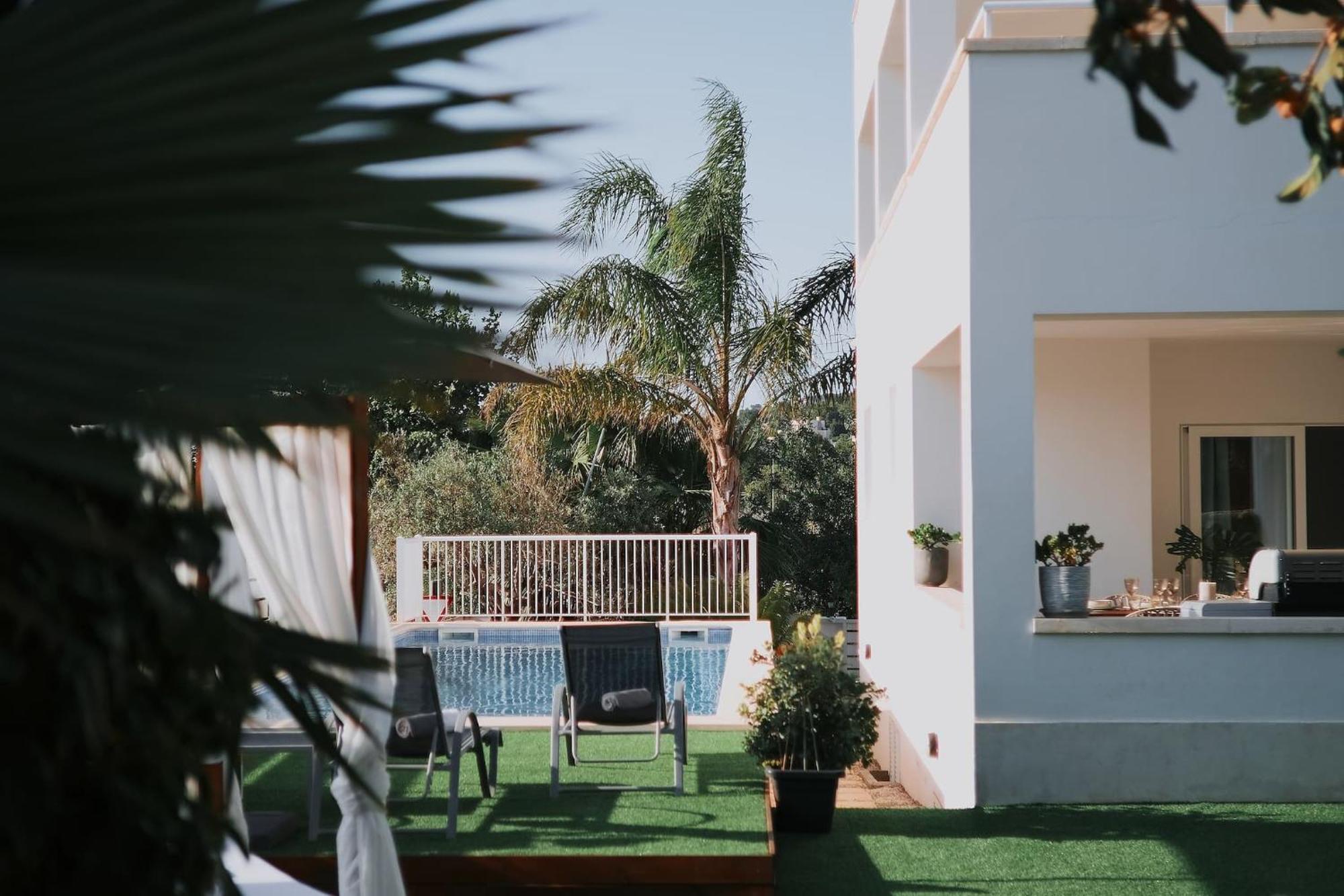 Villa Romeo 2Km From Ibiza Town And 1Km From Talamanca Beach Santa Eularia des Riu Eksteriør bilde