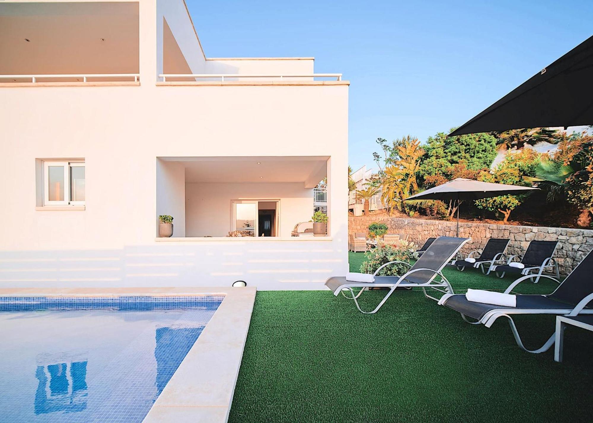Villa Romeo 2Km From Ibiza Town And 1Km From Talamanca Beach Santa Eularia des Riu Eksteriør bilde